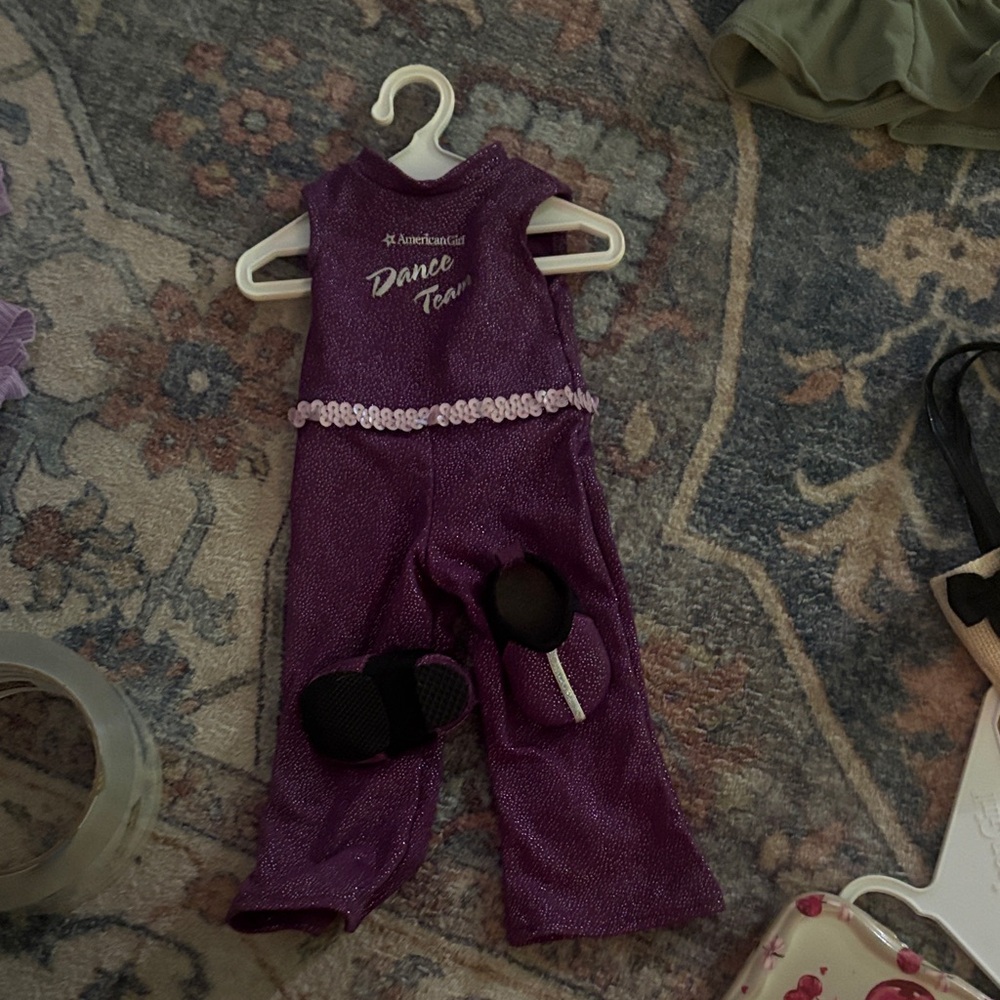 American Girl Purple Dance Outfit